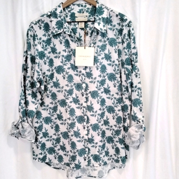 Cynthia Rowley Tops - NWT Cynthia Rowley Linen Shirt